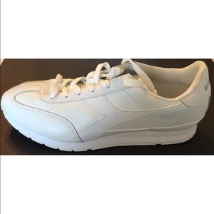 Diadora Speed Leather Men Sneaker US 12.5 White Running Cross Training